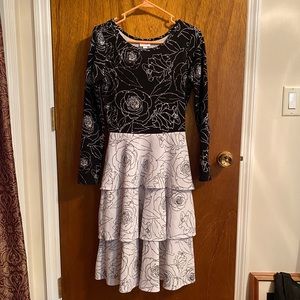 Lularoe Georgia Tiered Dress Size Small